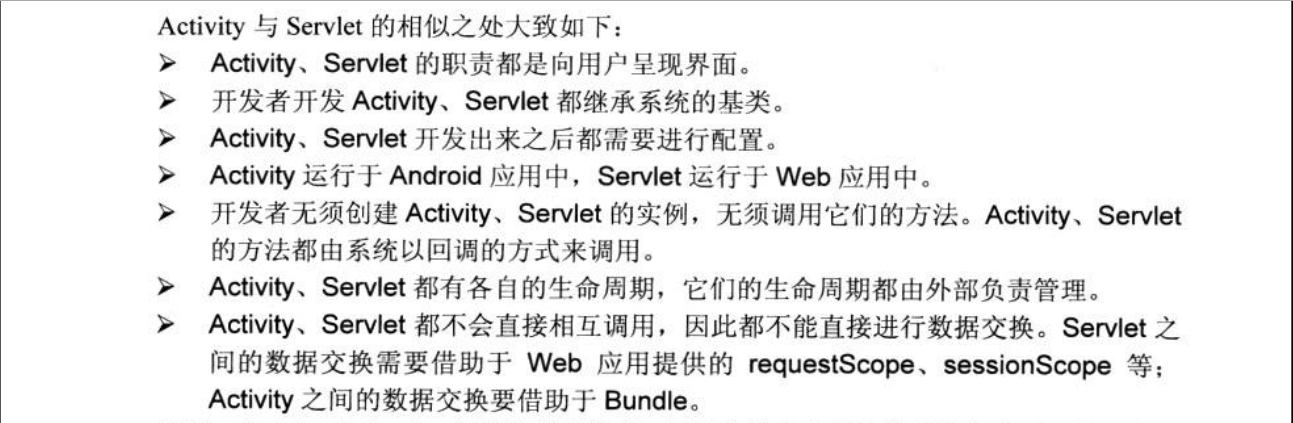 通过servlet看Activity