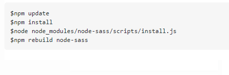 解决Error: ENOENT: no such file or directory, scandir ‘xxx\node-sass\vendor‘
