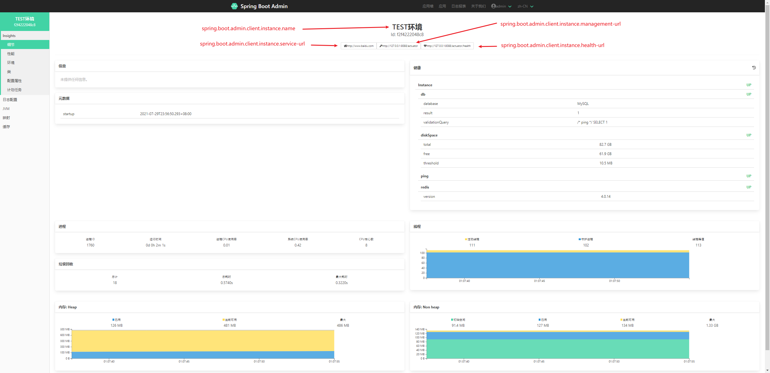 监控 ---- Spring Boot Admin