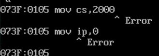 汇编语言_CS、IP和JMP指令