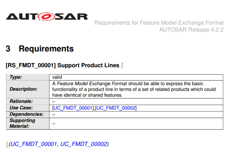 769_AUTOSAR_RS_FeatureModelExchangeFormat2_特征模型交换格式需求