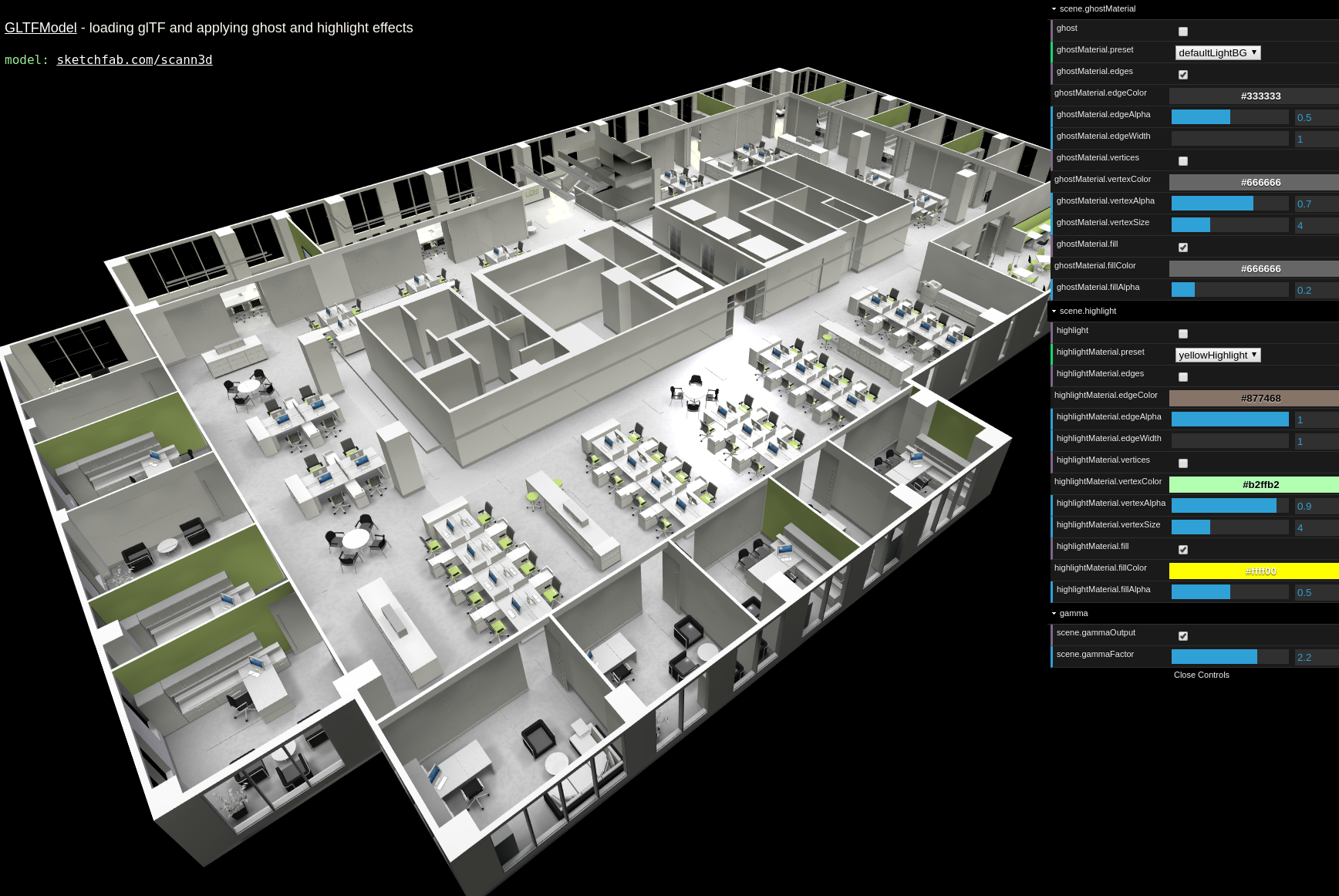 Xeogl 基于 WebGL 的 3D 引擎