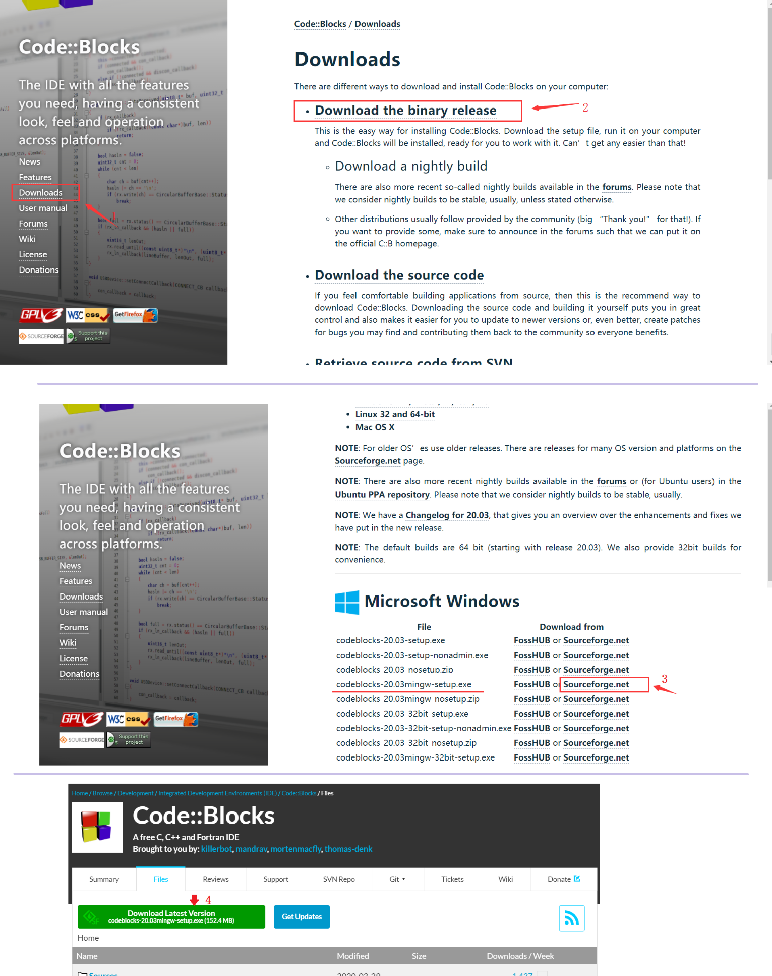 CodeBlocks安装与使用入门