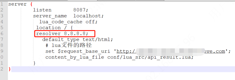 lua no resolver defined to resolve