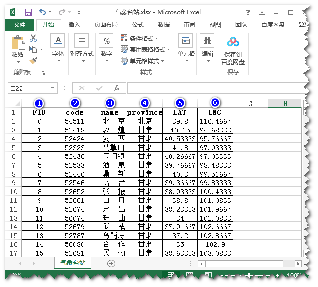 【ArcGIS微课1000例】0001：添加XY数据（Add XY data）生成shp