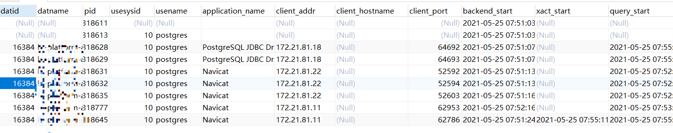 postgresql12常用运维命令