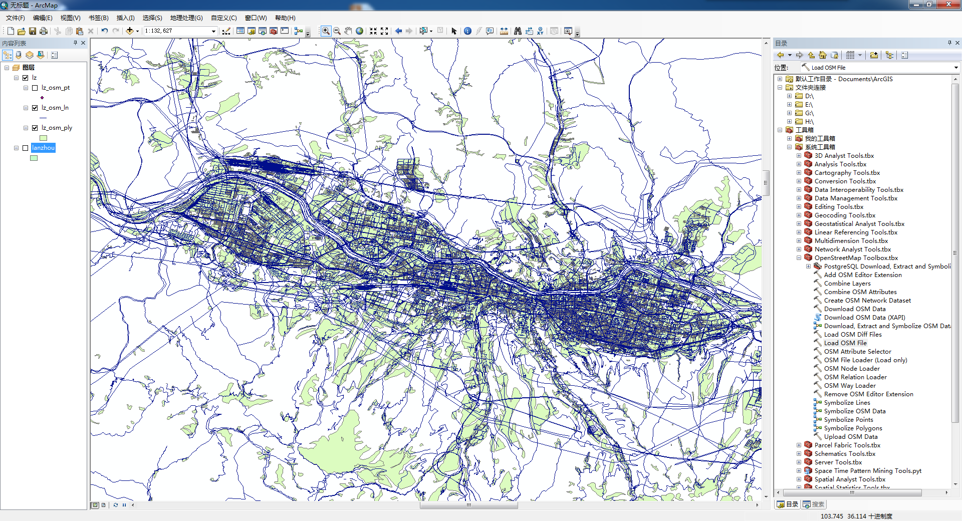 【ArcGIS风暴】ArcGIS Editor for OSM中文教程（2）：下载及加载OSM数据