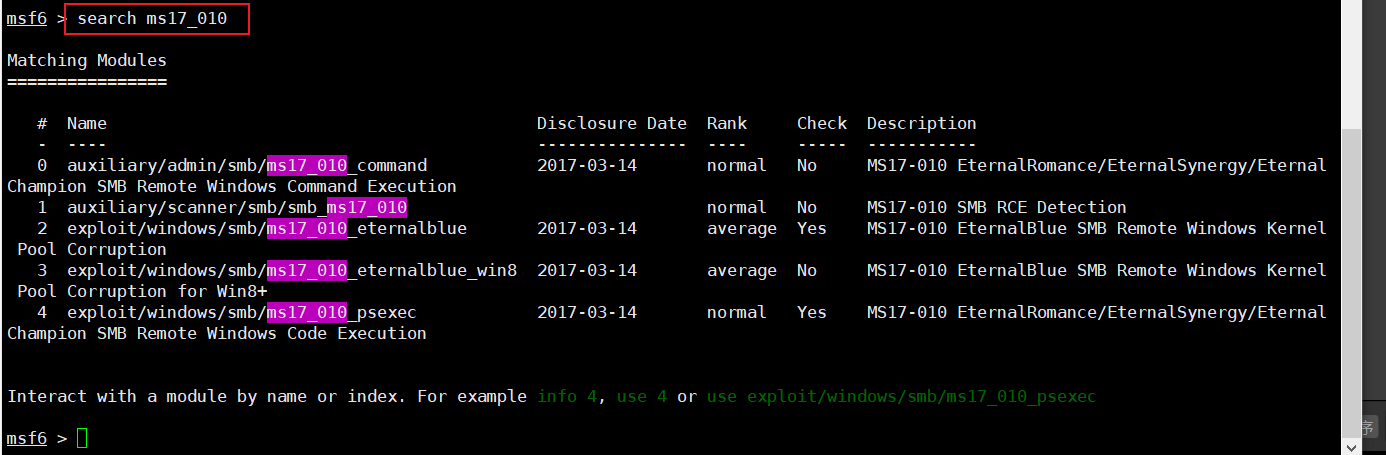 kali -linux第七部分之第三篇Metasploit对操作系统