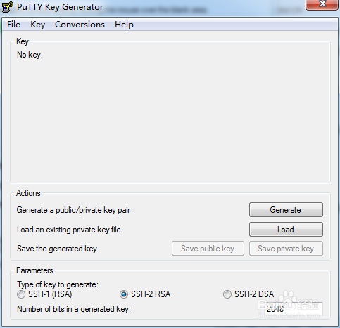 ssh登录工具 putty 和 生成.ppk文件的puttygen工具 如何使用puttygen生成密钥