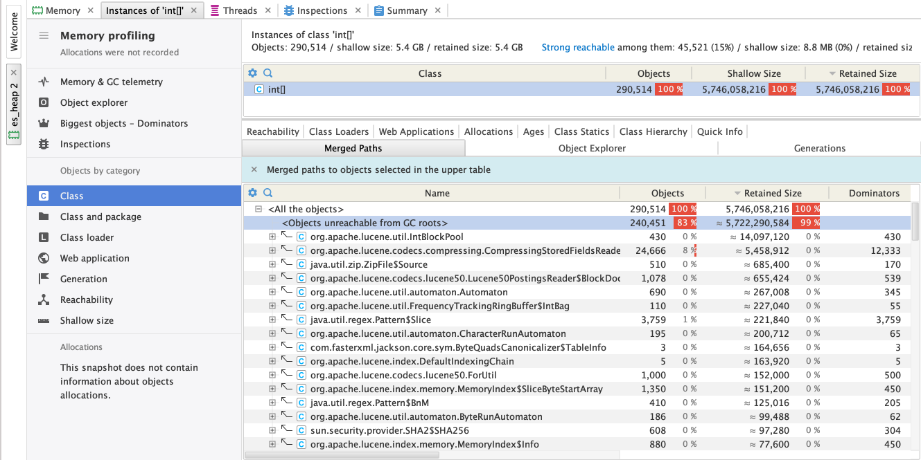 如何对你的 Elasticsearch JVM 进行 dump 分析 ？