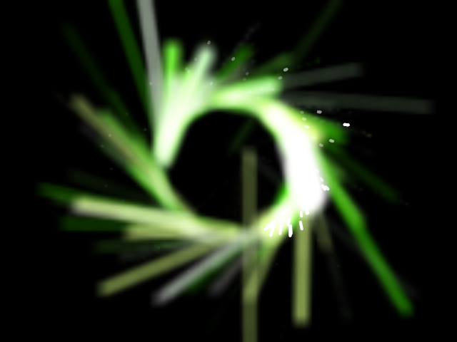 ProcessingJoy —— 旋转的烟花【JAVA】【GLSL】