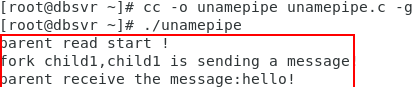 进程间的通信之无名管道