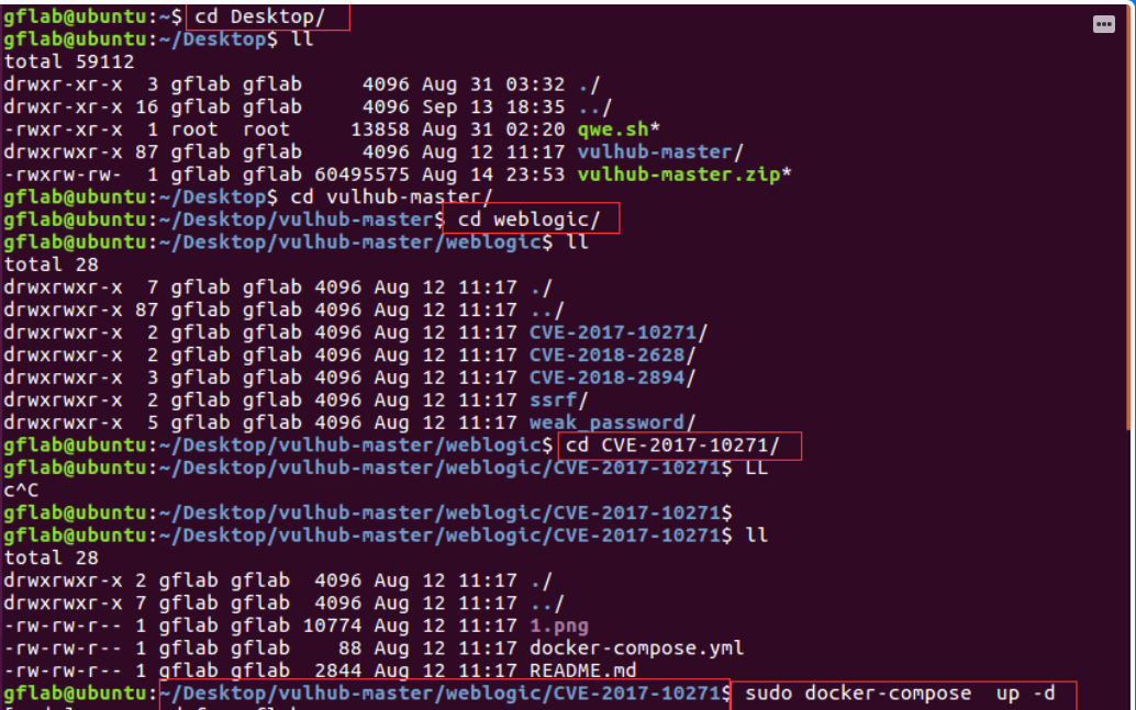 CVE-2017-10271漏洞复现（Weblogic ＜ 10.3.6 ‘wls-wsat‘ XMLDecoder 反序列化漏洞）