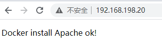 Docker安装Apache