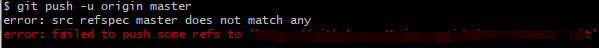 Github上传项目提示failed to push some refs