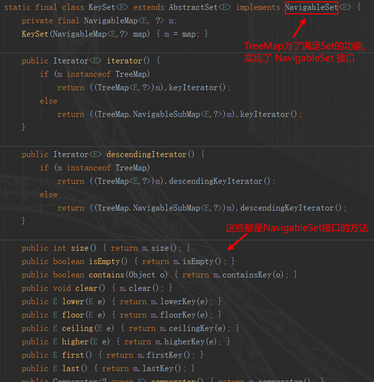 【Java容器源码】TreeSet 源码分析