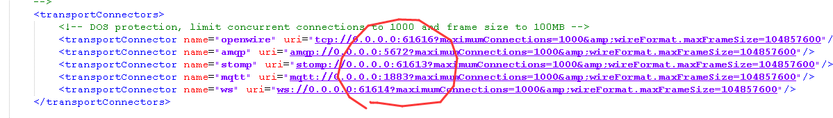 ActiveMQ 启动报错 Address already in use: JVM_Bind 5672