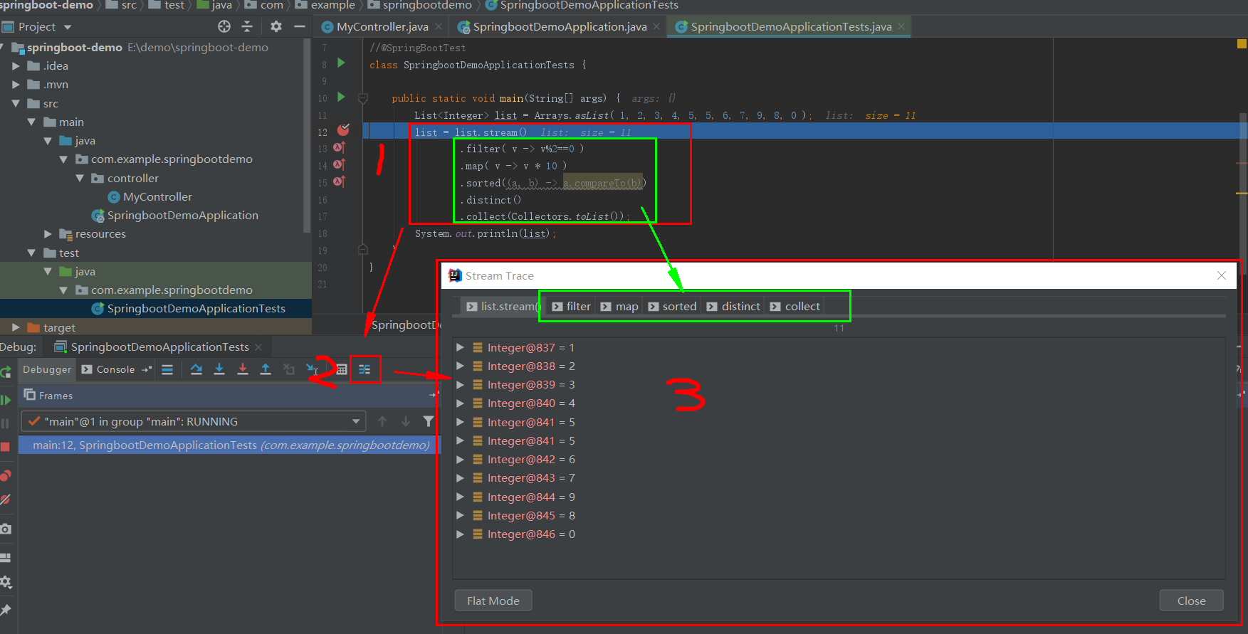 IntelliJ IDEA 记学习笔《Java Stream调试》