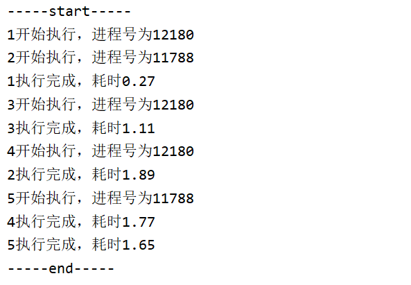 Python并发编程之进程池