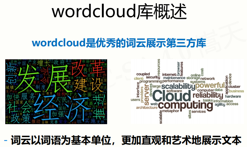 Python——有趣神奇的wordcloud 库，词云统计