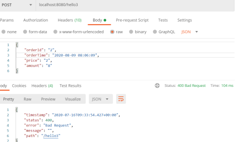 springboot LocalDateTime 反序列化