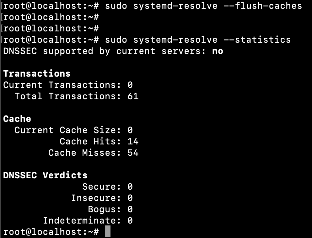 Ubuntu Dns Flush Cache