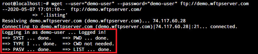 Ftp Connection