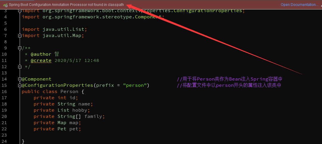 Spring Boot Configuration Annotation Processor not found in classpath之解决方法