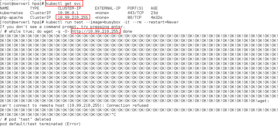 k8s (二十一) --- kubernetes HPA简介及实例