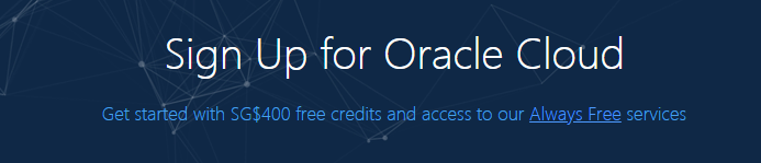 Oracle Cloud云端账号的注册过程