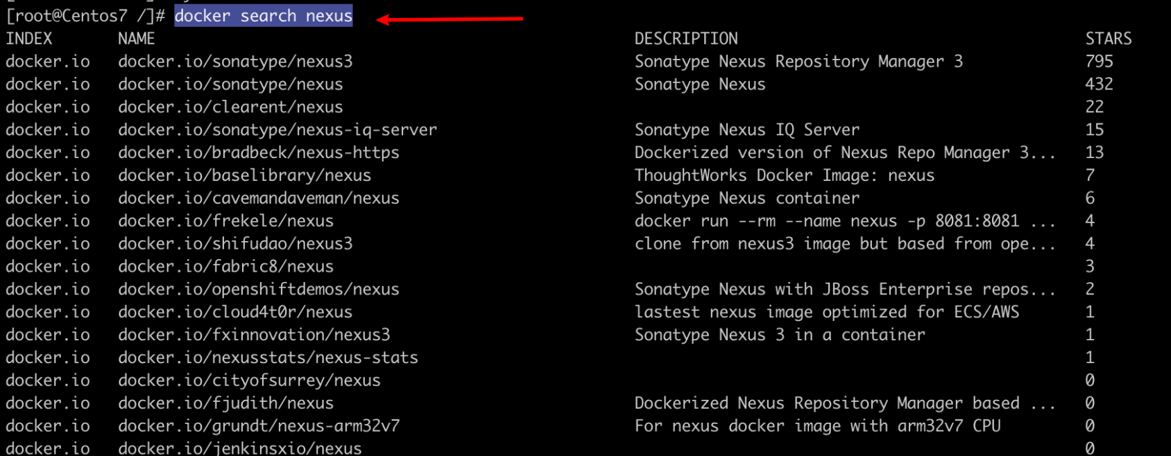 使用Docker创建nexus并deploy jar包