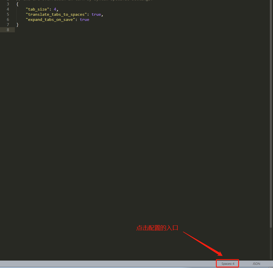 Sublime text3 修改 TAB 键为缩进四个空格