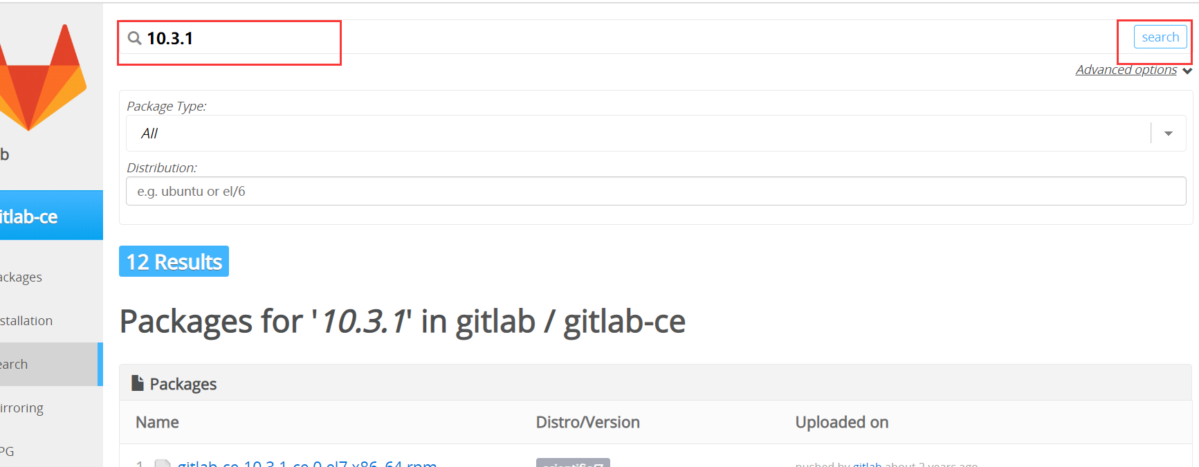 Linux 部署GitLab