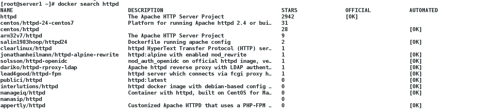 Docker（五）---Docker镜像详解 镜像使用、Dockerfile创建镜像