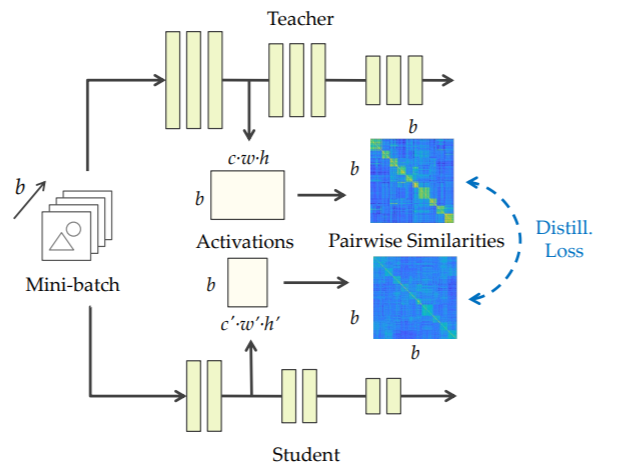 CVPR 2019 | SP_相似性保存知识蒸馏