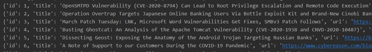 python使用map函数把数据表头跟字段内容生成字典形式