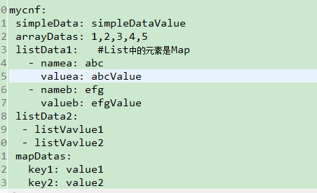 springboot 多类型数据的注入