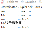 java自旋锁Demo+原理