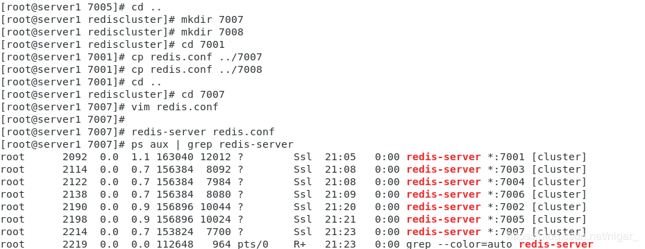 Redis分布式集群实战（五）——Redis cluster高可用集群之添加移除结点、给集群重新分片