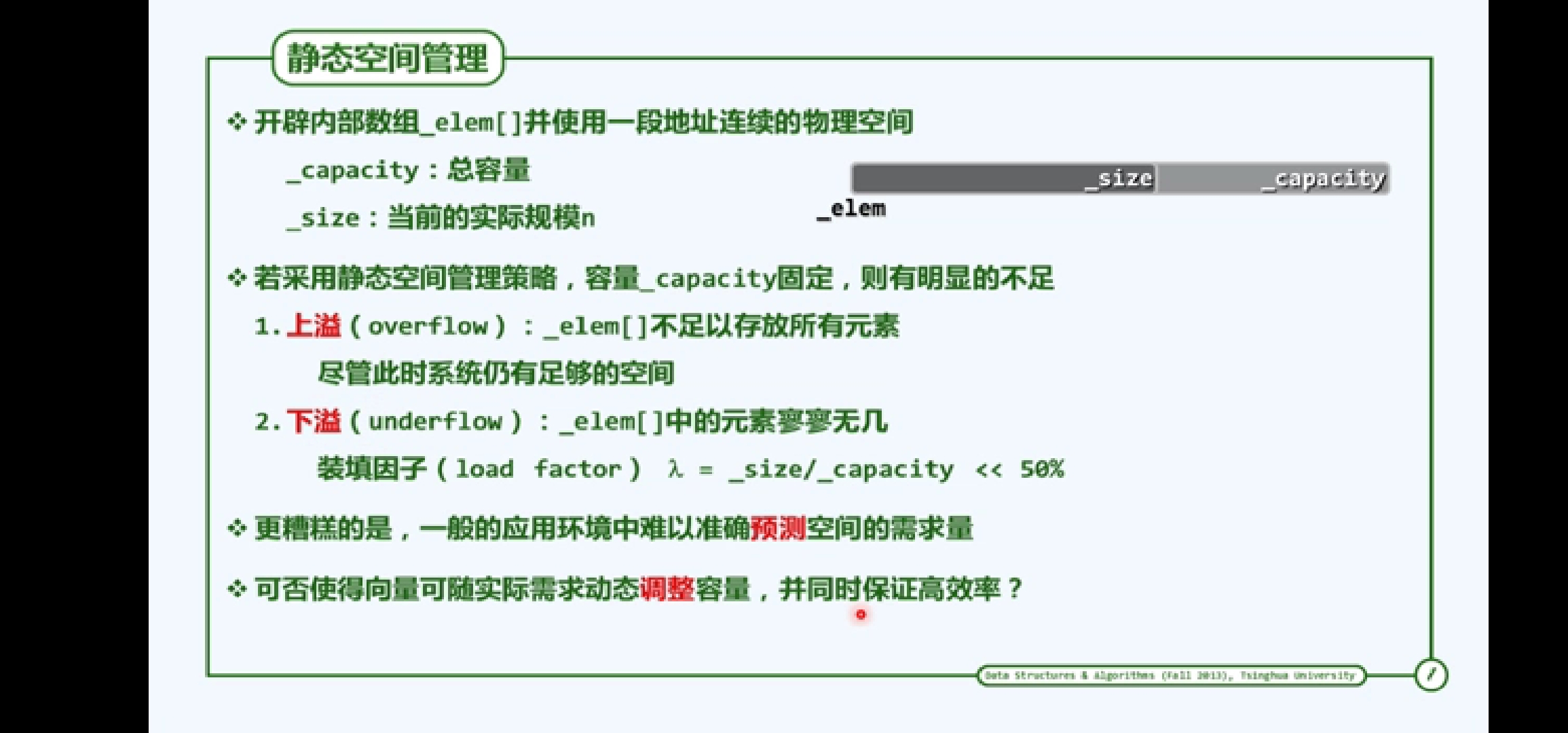 可扩充向量与无序向量