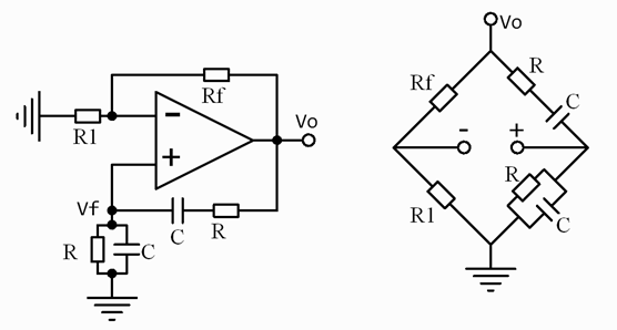 电子设计教程33：RC桥式正弦波振荡电路