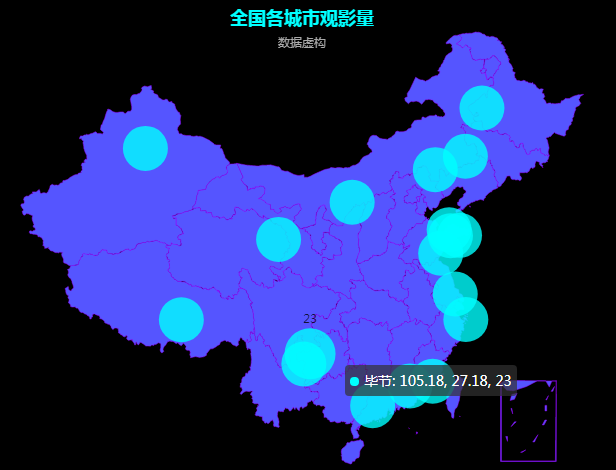 python--pyecharts地图、地图标记可视化实现《四》--地图可视化[视觉盛宴]